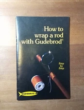 Gudebrod How To Wrap A Rod step by step Instruction booklet Illustrated