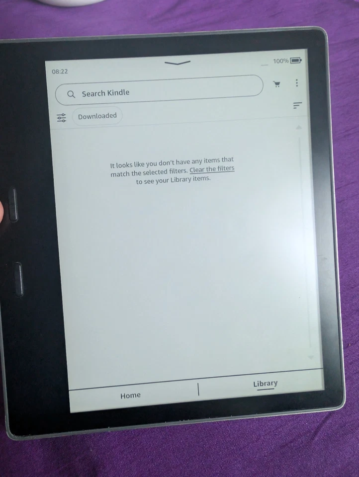 Amazon Kindle Oasis 9th Gen 32GB Grey, Wi-Fi + 3G, CW968W, ones red description - Image 3 of 4