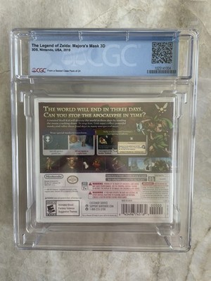The Legend of Zelda: Majora's Mask Nintendo 3DS CGC Graded 9.9 A++