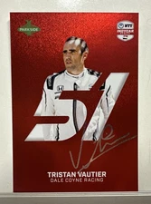 2025 Parkside Indycar Numerics Tristan Vautier Card #49/51