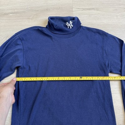 New York Yankees Mock Neck Turtleneck Majestic Official Vintage