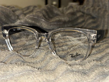 Ray-Ban RB7210 6943 Clear Plastic Full Rim Eyeglass Frames 52/20 145