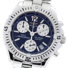 BREITLING Colt Chrono Ocean A53350 Date black Dial Quartz Men's Watch_885439