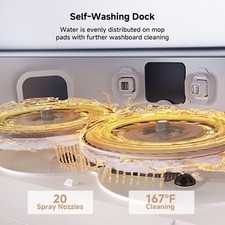 MOVA P50 Pro Ultra Robot Vacuum & Mop Auto Empty 19000Pa, Carpet & Floor 4