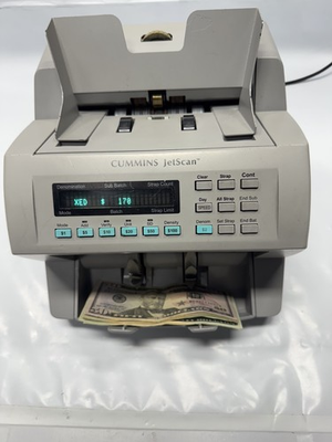 #ad #ad Cummins JetScan 4062 Currency Counter – Mixed Denomination – Tested w Video $699.00