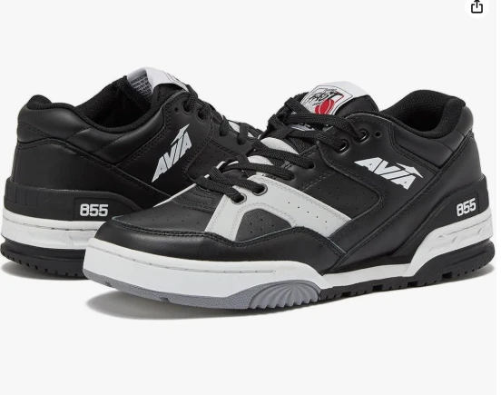 AVIA 855 Men’s Athletic Sneakers, Black/White
Opens in a new window or tab