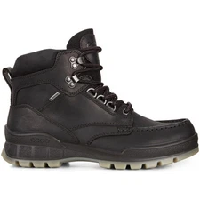 ECCO Track 25 Mid Black Gore-Tex Waterproof Moc Toe Boots EU 41 Size 7 - 7.5 US