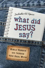 What Did Jesus Say?: Bible Verses on Issues You Deal With by Bay