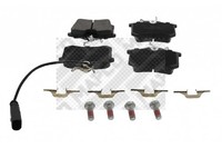 Bremsbelagsatz Hinten FüR Ford Galaxy I Seat Alhambra 7V8 7V9 VW Sharan 7M8 7M9