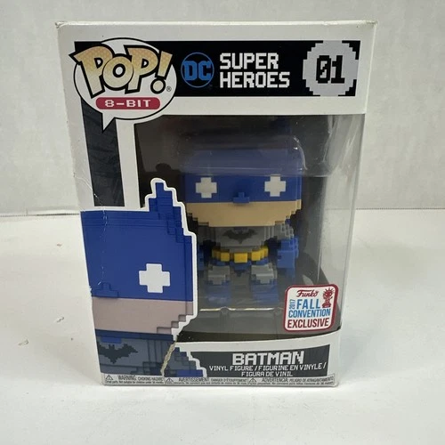 Funko Pop! 8-Bit:DC Universe Batman GameStop New York Comic Con(Exclusive)#01 P8