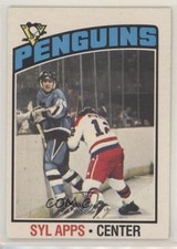 1976-77 O-Pee-Chee Syl Apps Jr Syl Apps #50 0s4