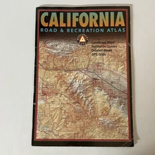 California Road & Recreation Atlas: Landscape Maps, Recreation Guides, Detailed