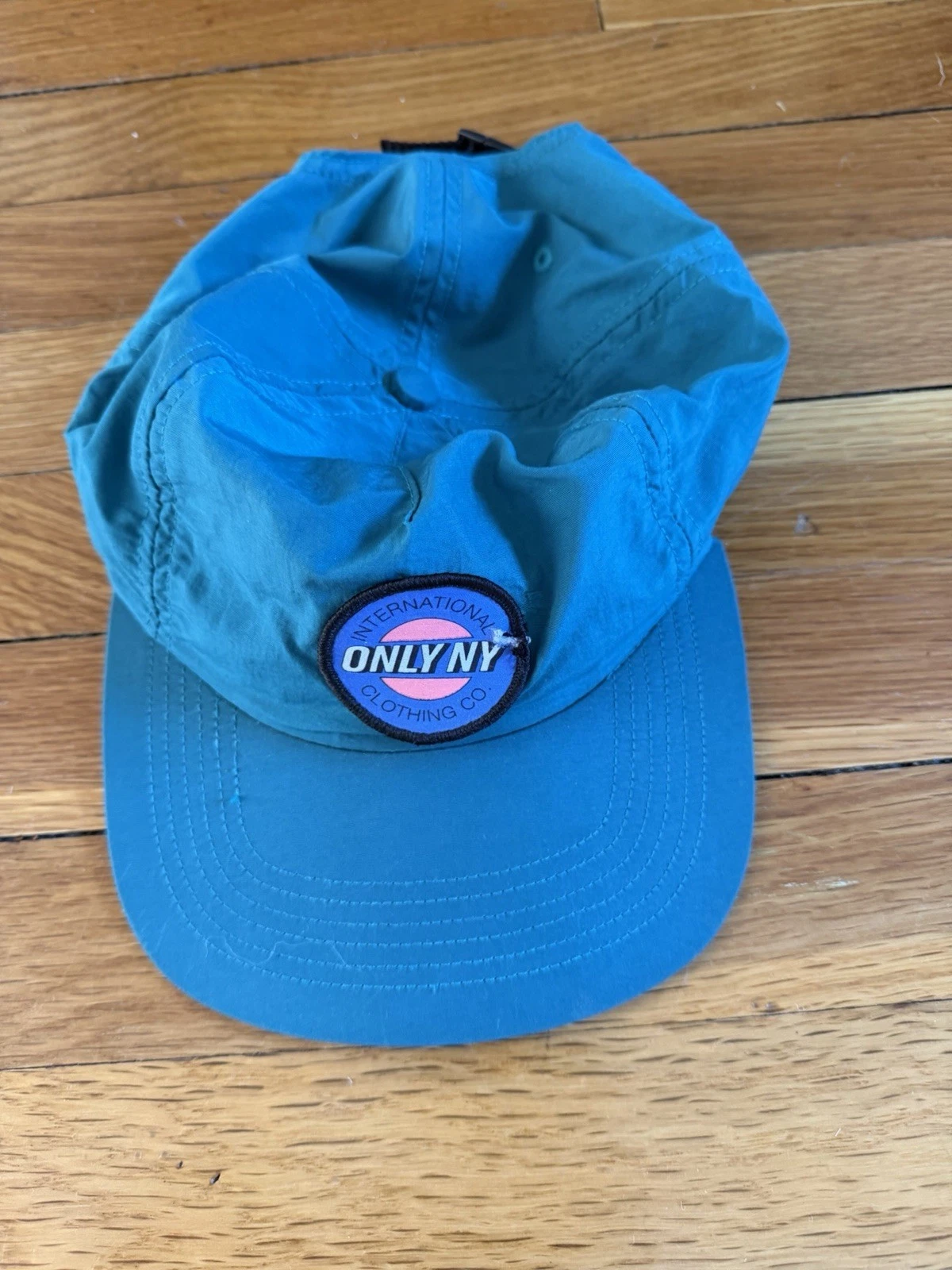 Vintage ONLY NY International Clothing Co. Nylon Camp Cap / Running Hat