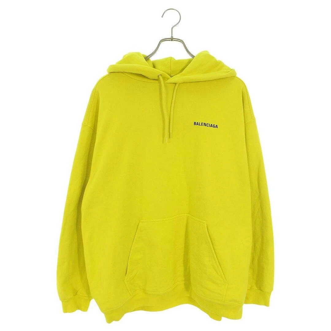 Balenciaga 600583 TIV84 Pullover con cappuccio e stampa logo uomo XXL usato34f8d66554
