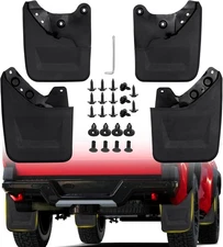 Mud Flaps for Toyota Tacoma 2024 2025 Splash Guards No Drill Mudflaps
