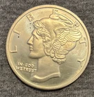 1 oz Silver Round - Mercury Dime