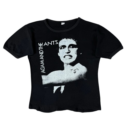 Vintage 70s Adam And The Ants Dirk Wears White Sox Band T Shirt New Wave Punk