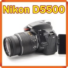 Nikon D5500 DSLR Camera with AF-S 18-55mm Lens and Accessories Bundle