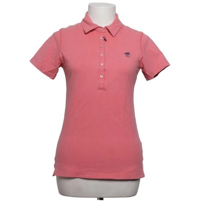 Polo Sylt, Poloshirt, Größe: M, Pink, Baumwolle/Elasthan, Einfarbig, Damen #UVI