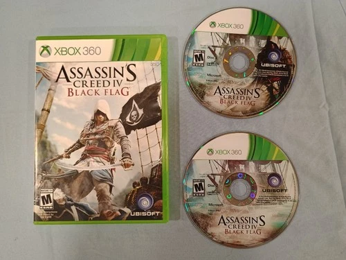 Xbox 360 Assassin's Creed IV Black Flag Complete CIB Tested