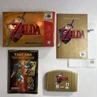 MINTY The Legend of Zelda Ocarina Of Time Gold Collector's N64 64 Complete Box