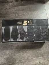 5 in 1 Blow Dryer Brush,Hair Dryer Brush with Detachable Air Styler,Negative ...