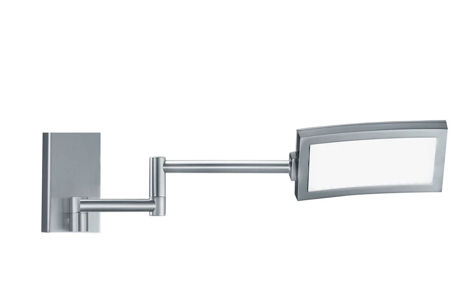 Deutsche LED Wandleuchte Nickel Matt 600 Lm Gelenkarm Verstellbar - Bild 1 von 1