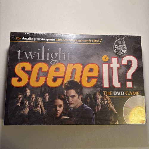 Twilight Scene It? Board Game The DVD Game Mattel 2009 New SEALED Vintage Rare