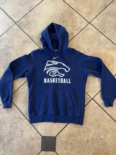 Vintage Nike Center Swoosh Hoodie Sweater Y2k