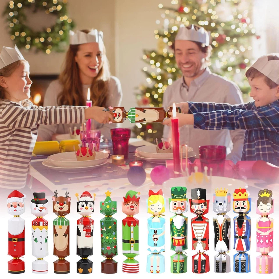 Christmas Cracker 24 Piece Christmas Crackers for Kids - Image 4 of 4