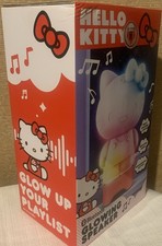 NEW IN BOX HELLO KITTY SANRIO BLUETOOTH SPEAKER MULTI COLOR CHANGING GLOWING
