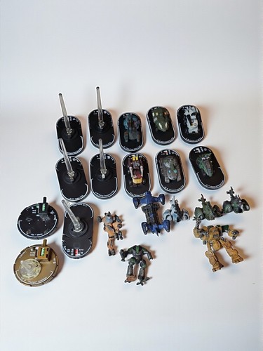 🔥lot Mix Mechwarrior Miniatures: Named Mech WIZKIDS Receive What U See In Pic