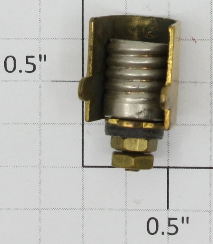 Ives 3251-1 калибр O латунь круглый ремень тип лампы гнездо Ives (10) - Изображение 2 из 2