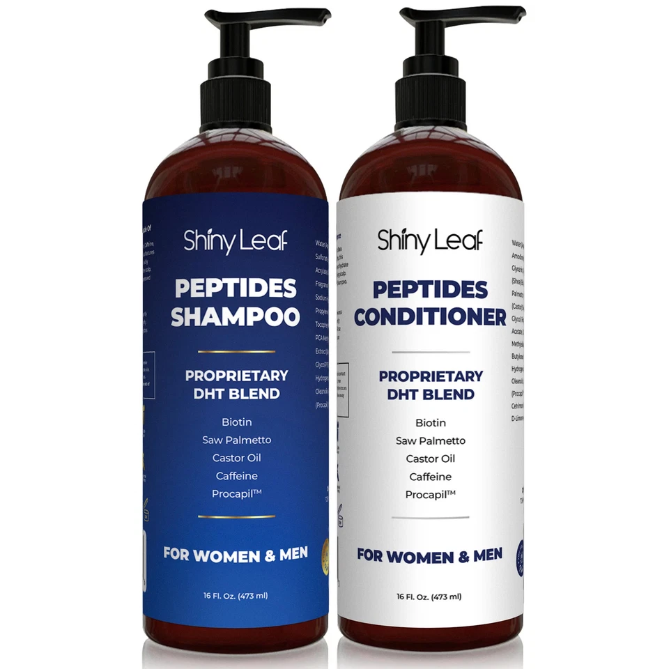 Anti-Thinning Peptide Shampoo & Conditioner with Biotin, Caffeine & Saw Palmetto - Image 2 of 4