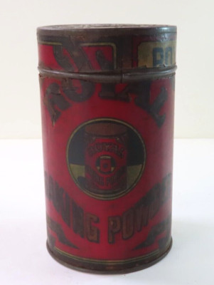Vintage Royal Baking Powder 1 lb. Tin Embossed Lid