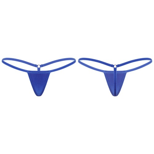 Ropa interior sexy de cuerda en G para mujer tanga calzoncillos lencería íntimos de altura baja - Imagen 105 de 190