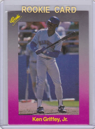 KEN GRIFFEY JR. ROOKIE CARD 1989 Classic Update Seattle Mariners PURPLE RC