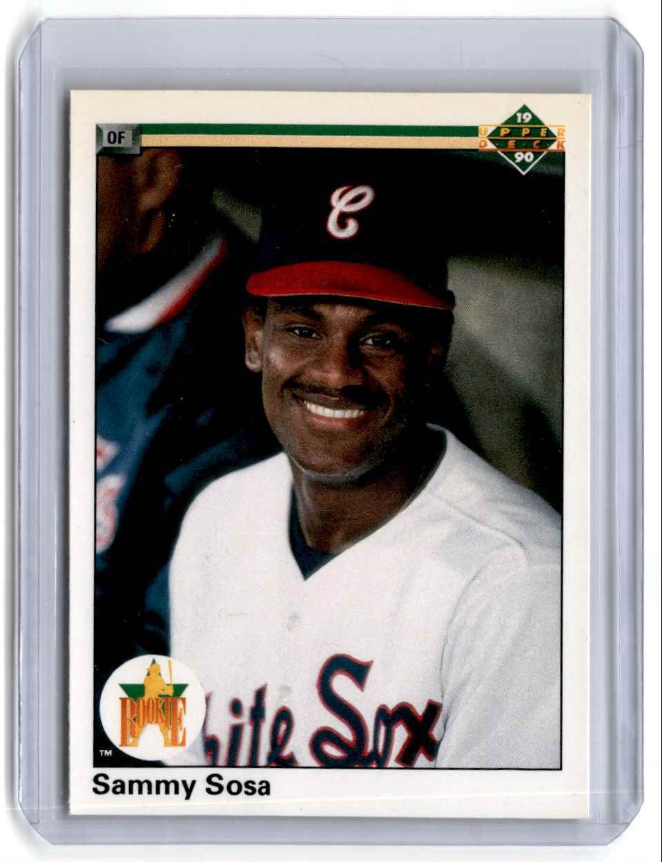 1990 Upper Deck Sammy Sosa Rookie Chicago White Sox #17