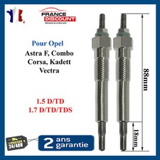 Bougies de préchauffage Opel CORSA