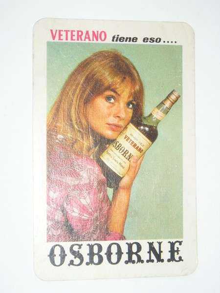 CALENDARIO FOURNIER VETERANO OSBORNE 1969 (Ver descripción estado).