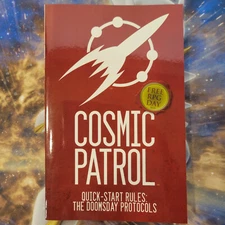 Cosmic Patrol Free RPG Day 2015 Doomsday Protocols Quick-Start Rules Booklet