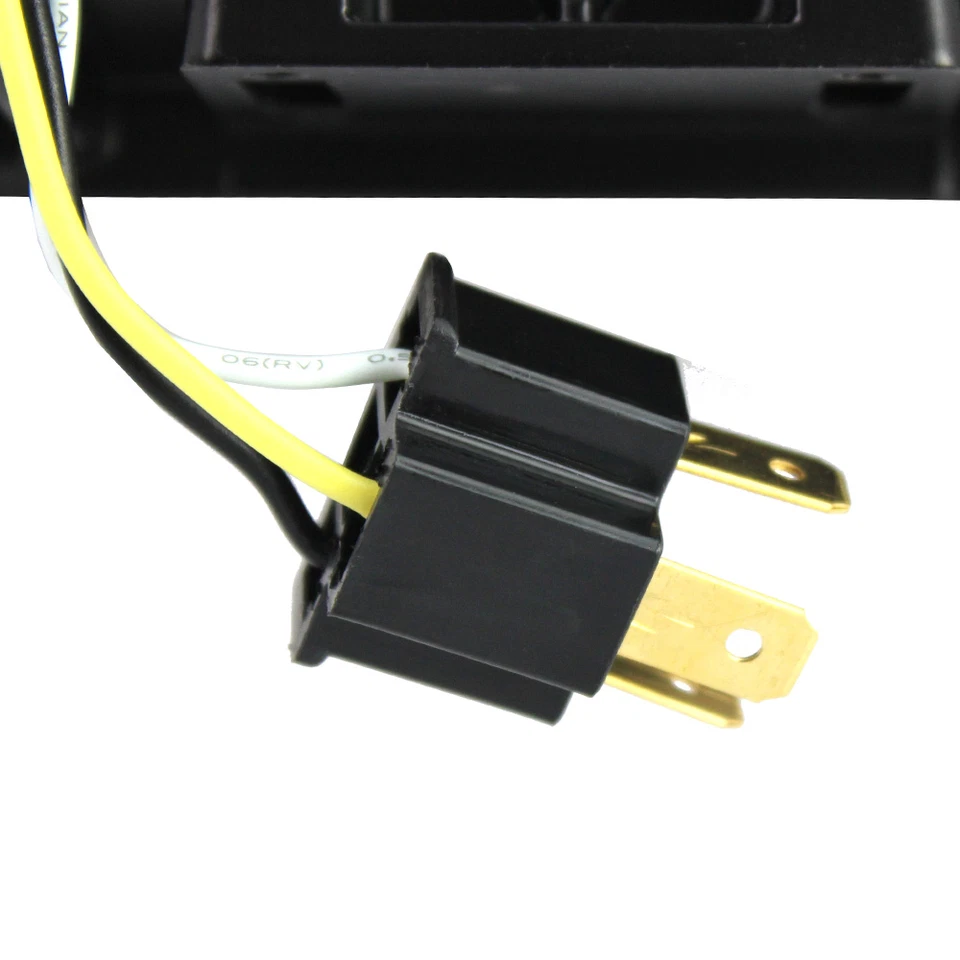 Хромированные светодиодные фары Eagle Lights 2 шт 4 x 6 дюймов для Chevrolet GMC Ford Kenworth - Изображение 4 из 4