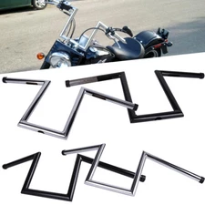 8 / 10-1/2" Rise Ape Hanger Handlebar Z-Bar For Harley Sportster Fatboy Breakout
