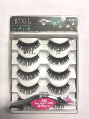 Ardell Professional False Eyelashes - 5 pairs of 101 DEMI (240102)