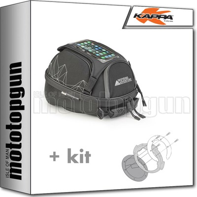 KAPPA TANK BAG RA309R2 16 LT TANKLOCK + FLANGE KAWASAKI Z 1000 Z1000 2010 10