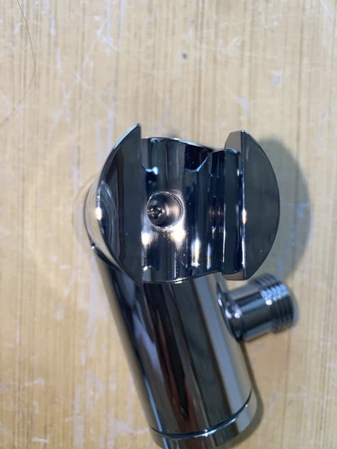 Signature Hardware Swivel Water Supply Elbow & Bracket for Hand Shower, Chrome - Picture 8 of 11