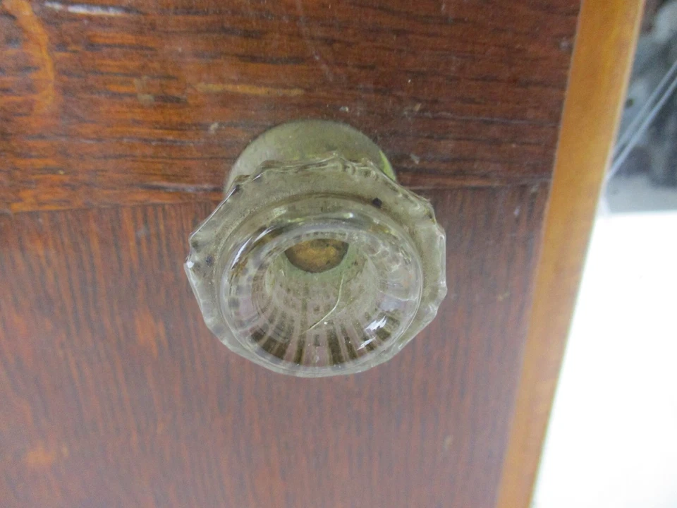 Mueble de cocina doble boticario baño medicina madera puertas correderas Art Deco Foto 4 de 4