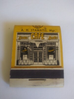 Vintage Matches From Scott's Cafe Vancouver B.C. Rare Find