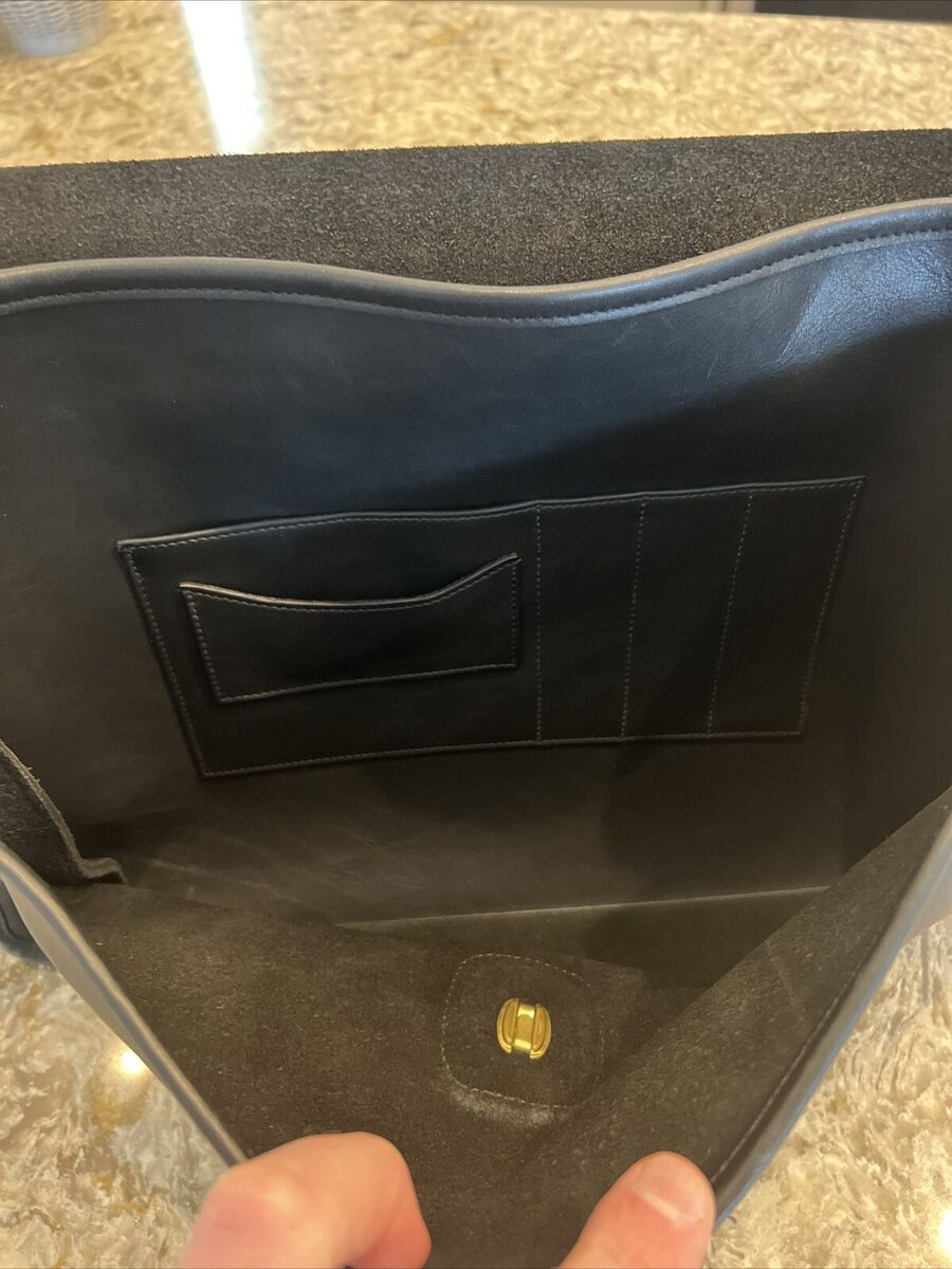 90's Vintage Coach 5266 Beekman Vintage Black Leather 90's Vintage Coach 5266 Beekman Vintage Black Leather