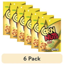 (6 pack) Corn Nuts Chile Picante con Limon Crunchy Corn Kernels 7 oz. Bag